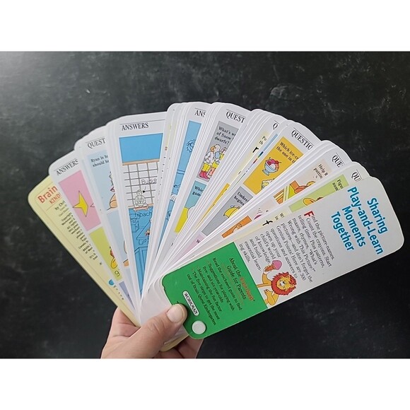 Brain Quest Ages 5-6 Kindergarten Set of Cards 300 Questions Answers 3rd Edition - Picture 4 of 10